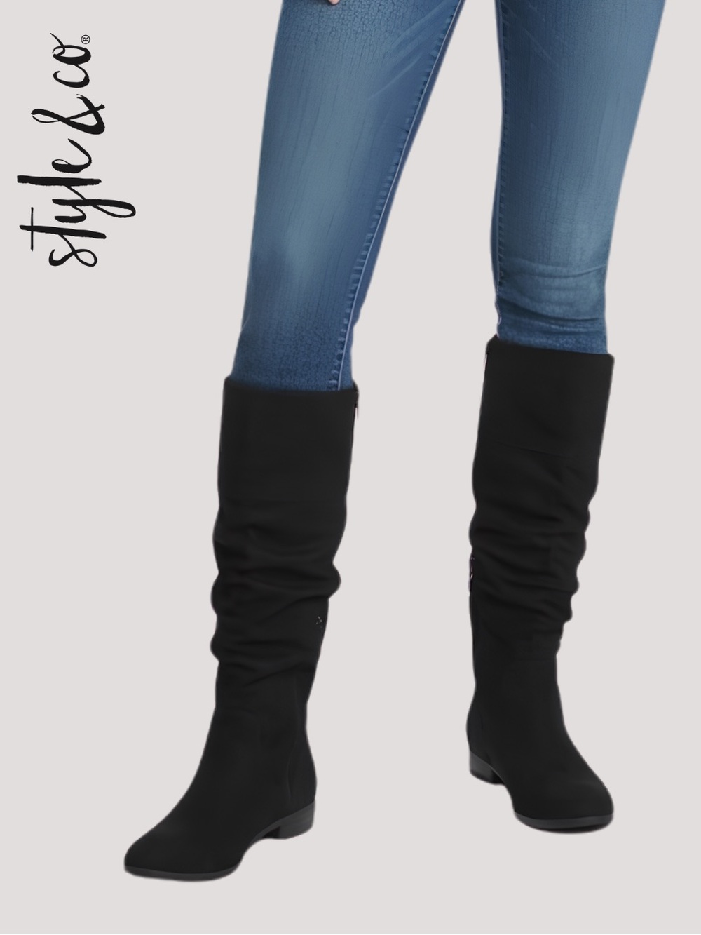 Tall Boots • NWOT
Style & Co. Kelimae Faux-Suede Boots Size 8